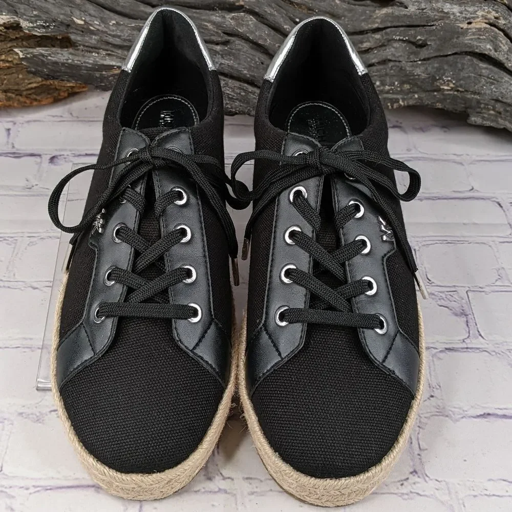 NWT Michael Kors Libby Lace-Up Espadrilles